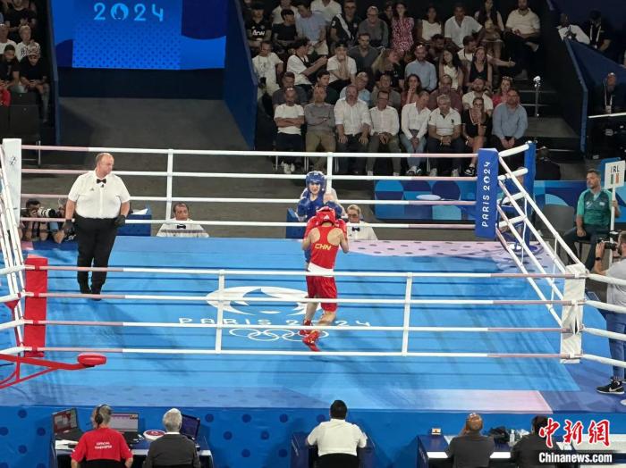 杨文璐巴黎奥运女子拳击60公斤级摘银 哈灵顿卫
