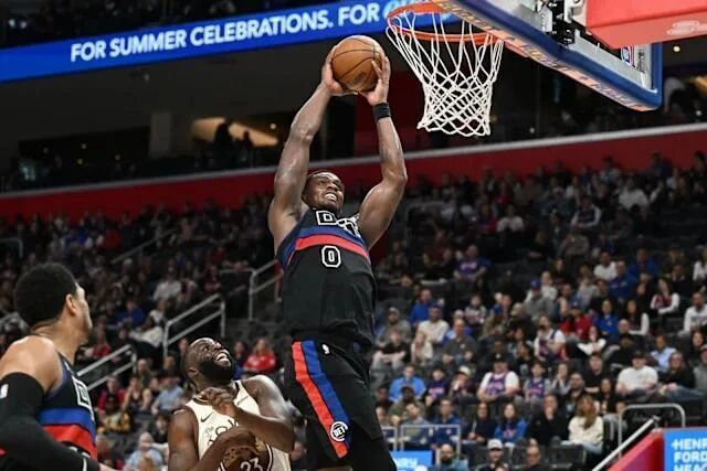 杰伦-杜伦率活塞登顶东部 抗住坎宁安伤缺扛起复